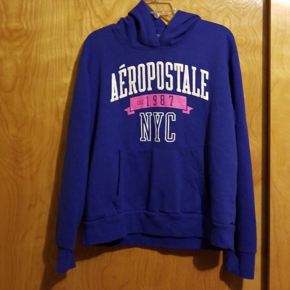 Aeropostale blue hoodie